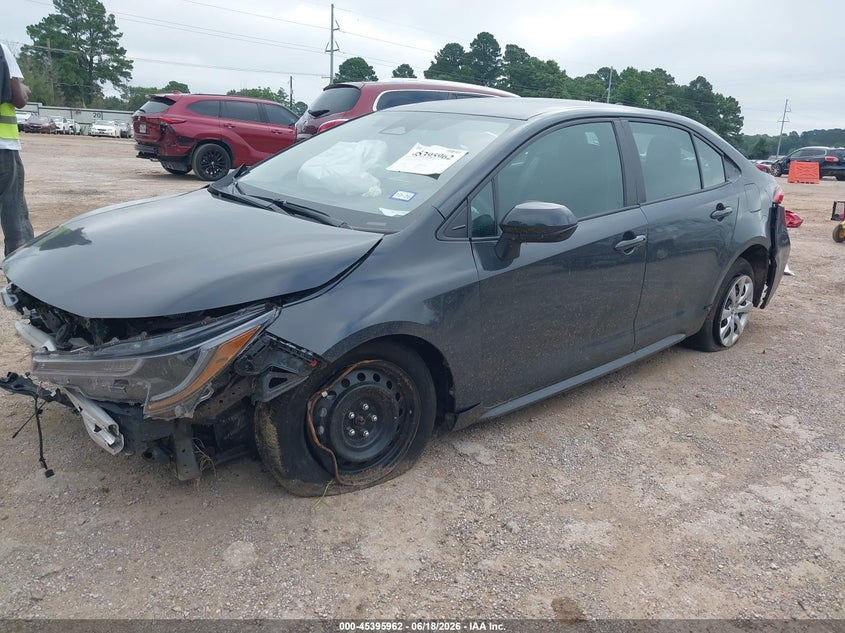 2024 Toyota Corolla VIN 5YFB4MDE1RP210443 IAAI salvage auction — FRONT & REAR, Original (Texas), sold $2,200 on 2026-07-23 (photo 2)
