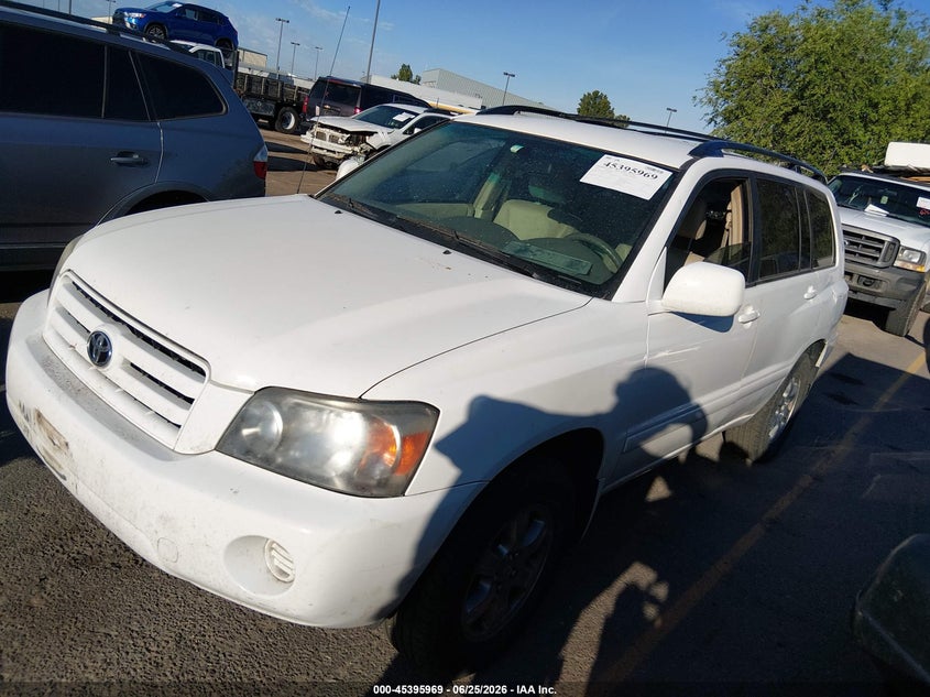 2005 Toyota Highlander VIN JTEDP21A550046992 IAAI salvage auction — NORMAL WEAR, Clear (Idaho), sold $475 on 2026-07-31 (photo 2)