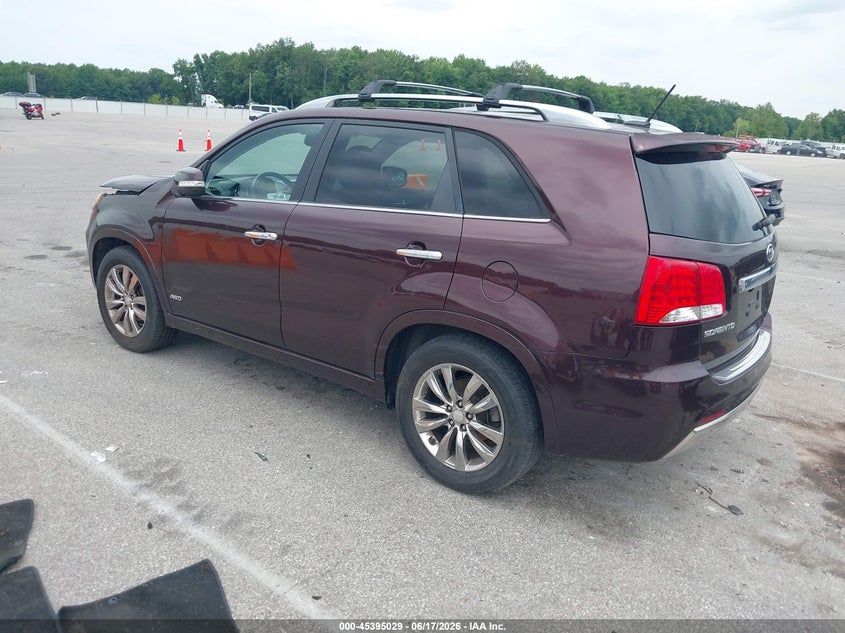 2013 Kia Sorento VIN 5XYKWDA22DG339518 IAAI salvage auction — FRONT END, Salvage Title, sold $1,450 on 2026-07-30 (photo 3)