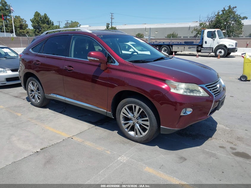 2013 Lexus Rx 450h VIN JTJBC1BA2D2441843 IAAI salvage auction — NORMAL WEAR, Clear - Dealer Only (California), sold $3,200 on 2026-07-29 (photo 1)