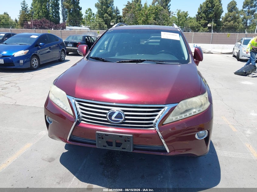 2013 Lexus Rx 450h VIN JTJBC1BA2D2441843 IAAI salvage auction — NORMAL WEAR, Clear - Dealer Only (California), sold $3,200 on 2026-07-29 (photo 6)