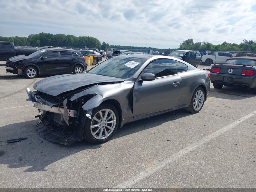2012 Infiniti G VIN JN1CV6EL7CM470093 IAAI salvage auction — FRONT END, Clear (Indiana), sold $25 on 2026-07-23 (photo 2)