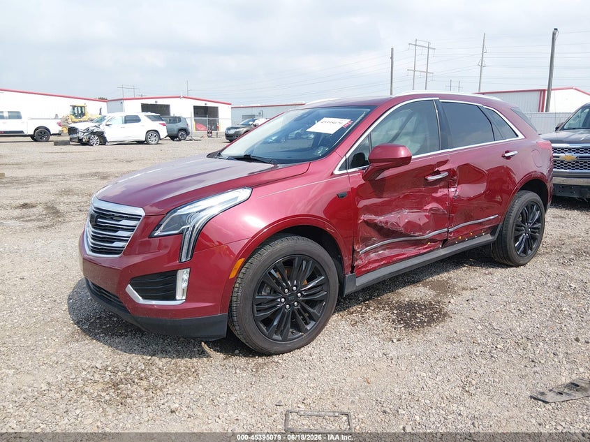 2018 Cadillac Xt5 VIN 1GYKNERS4JZ131015 IAAI salvage auction — SIDE, Salvage Title, sold $2,675 on 2026-09-09 (photo 2)