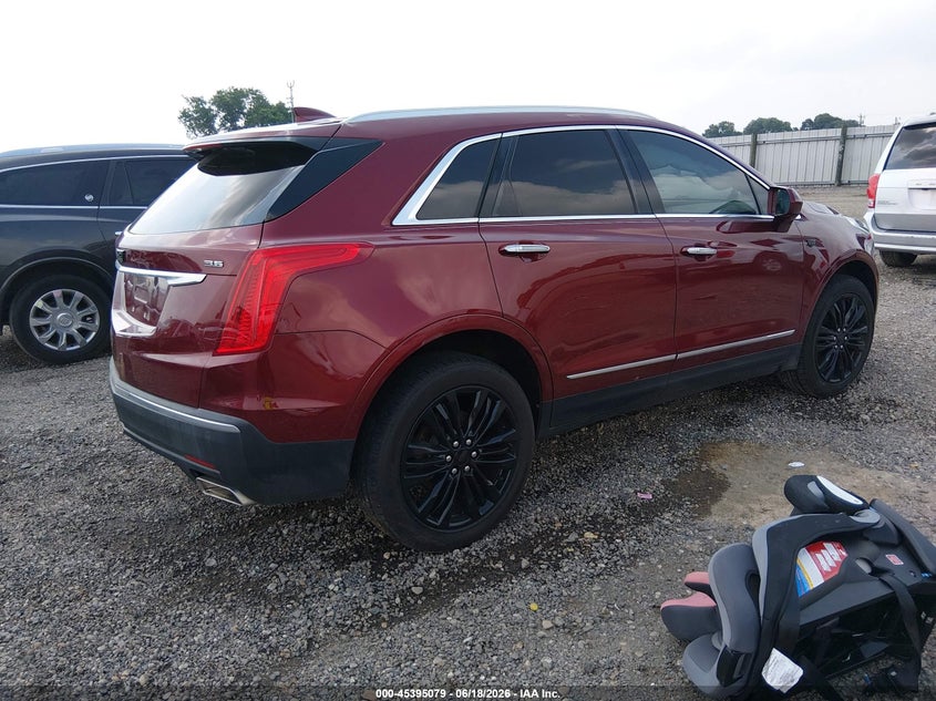 2018 Cadillac Xt5 VIN 1GYKNERS4JZ131015 IAAI salvage auction — SIDE, Salvage Title, sold $2,675 on 2026-09-09 (photo 4)