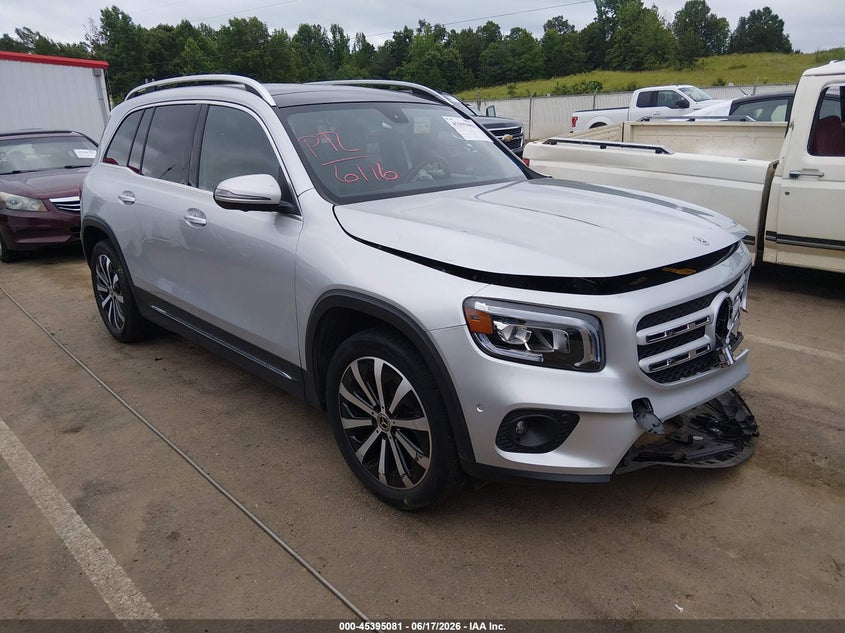 2022 Mercedes-benz Glb VIN W1N4M4GB9NW199163 — IAAI salvage auction photo
