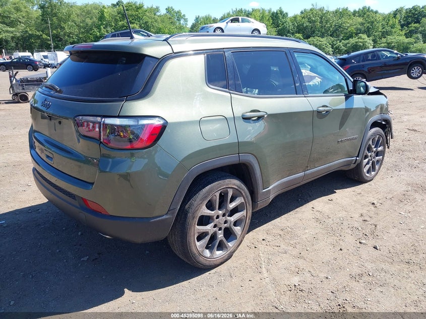 2021 Jeep Compass VIN 3C4NJDEBXMT568981 IAAI salvage auction — FRONT END, Salvage Title, sold $2,850 on 2026-07-18 (photo 4)