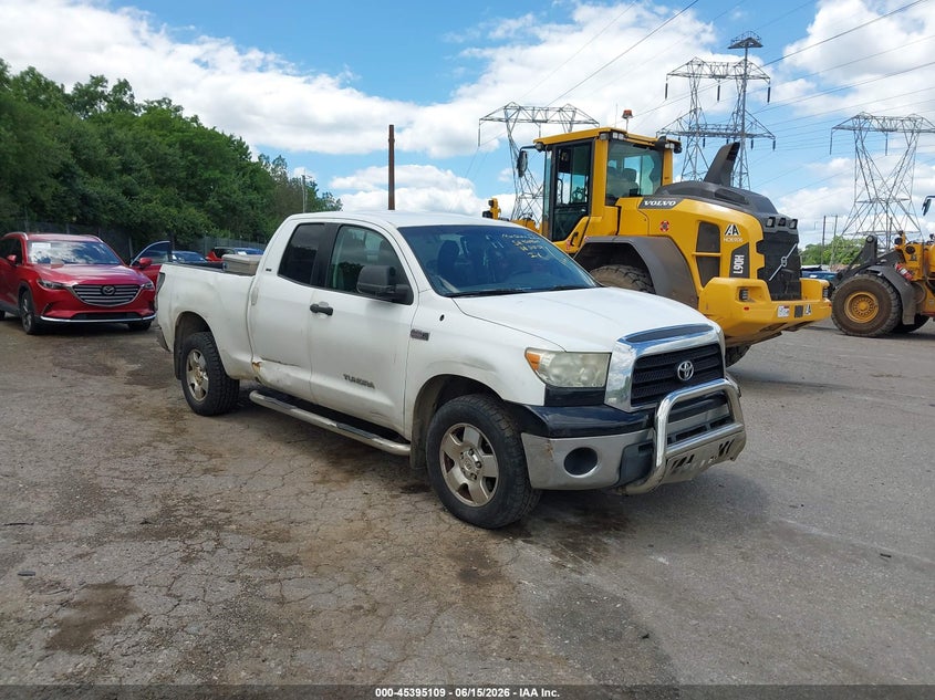 2007 Toyota Tundra VIN 5TFRV54137X018132 IAAI salvage auction — SIDE, Clear (Pennsylvania), sold $1,700 on 2026-07-10 (photo 1)