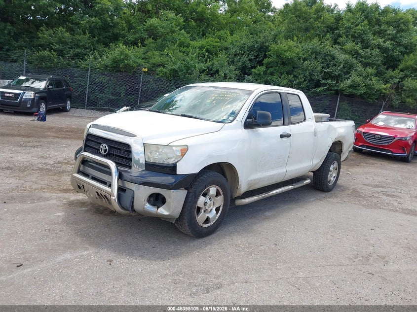 2007 Toyota Tundra VIN 5TFRV54137X018132 IAAI salvage auction — SIDE, Clear (Pennsylvania), sold $1,700 on 2026-07-10 (photo 2)