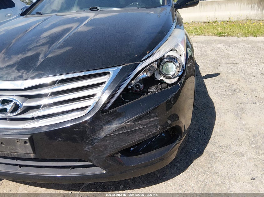 2013 Hyundai Azera VIN KMHFG4JGXDA245781 IAAI salvage auction — NORMAL WEAR, Clear (Washington), sold $550 on 2026-07-15 (photo 6)
