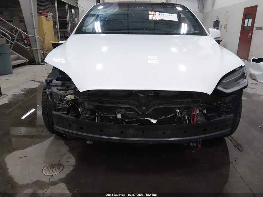 2018 Tesla Model x VIN 5YJXCDE23JF140599 IAAI salvage auction — FRONT & REAR, Salvage (Idaho), sold $7,900 on 2026-07-16 (photo 6)