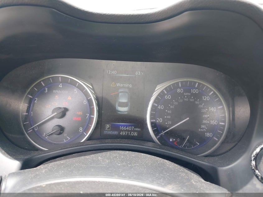 2016 Infiniti Q50 VIN JN1CV7AP0GM202460 IAAI salvage auction — NORMAL WEAR, Clear (Arkansas), sold $1,525 on 2026-07-16 (photo 7)