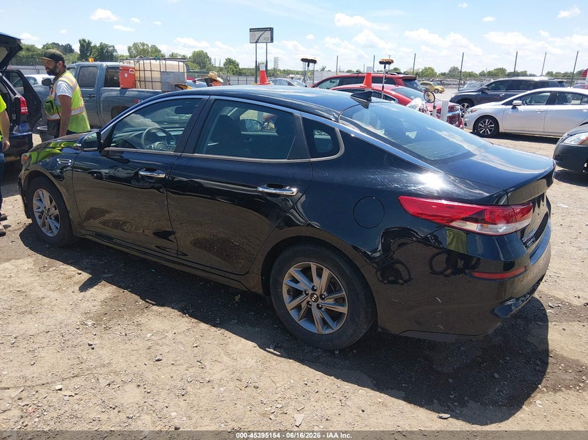 2019 Kia Optima VIN 5XXGT4L33KG321891 IAAI salvage auction — FRONT & REAR, Salvage (Arkansas), sold $1,450 on 2026-07-22 (photo 3)