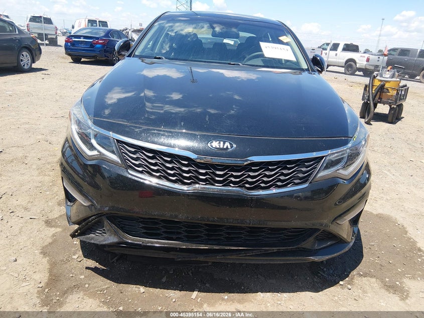 2019 Kia Optima VIN 5XXGT4L33KG321891 IAAI salvage auction — FRONT & REAR, Salvage (Arkansas), sold $1,450 on 2026-07-22 (photo 6)