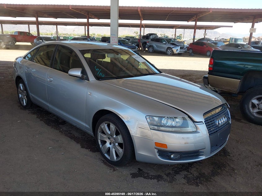 2006 Audi A6 VIN WAUDG74F86N039528 IAAI salvage auction — NORMAL WEAR, Clear (Arizona), sold $25 on 2026-07-28 (photo 1)