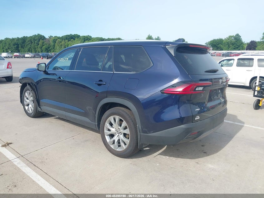 2026 Toyota Highlander VIN 5TDAAAB57TS130200 IAAI salvage auction — FRONT END, Salvage Title, sold $26,250 on 2026-07-27 (photo 3)