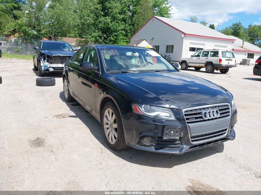 2011 Audi A4 VIN WAUFFAFL5BN038701 IAAI salvage auction — NORMAL WEAR, Original (Maine), sold $600 on 2026-07-06 (photo 1)