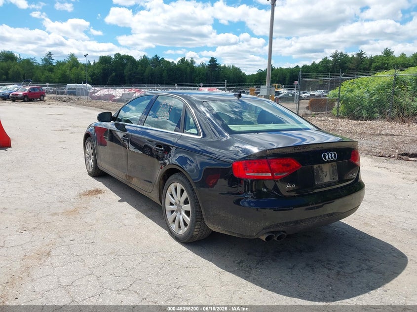 2011 Audi A4 VIN WAUFFAFL5BN038701 IAAI salvage auction — NORMAL WEAR, Original (Maine), sold $600 on 2026-07-06 (photo 3)