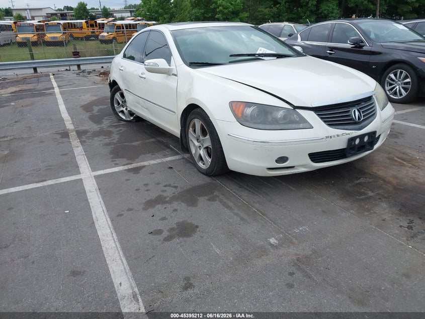 2008 Acura Rl VIN JH4KB16638C001950 IAAI salvage auction — REAR END, Salvage (North Carolina), sold $425 on 2026-07-30 (photo 1)