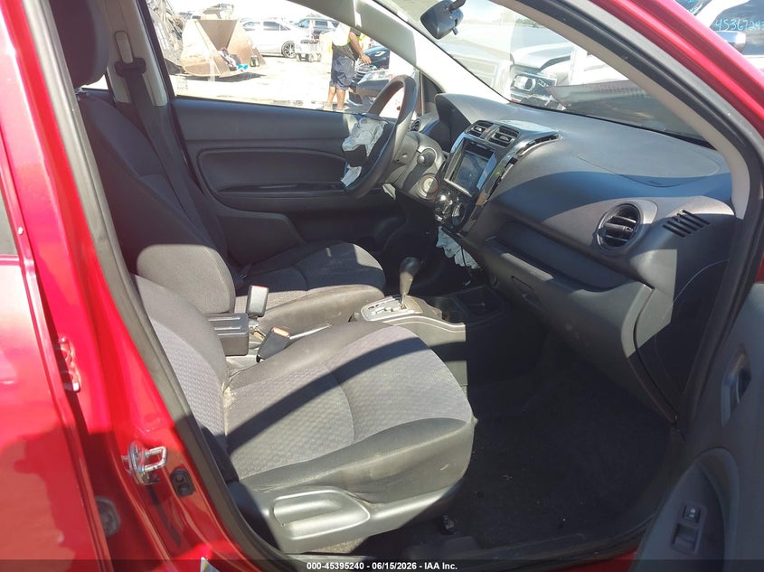 2017 Mitsubishi Mirage VIN ML32A3HJ7HH015793 IAAI salvage auction — FRONT END, Salvage (Tennessee), sold $25 on 2026-07-16 (photo 5)