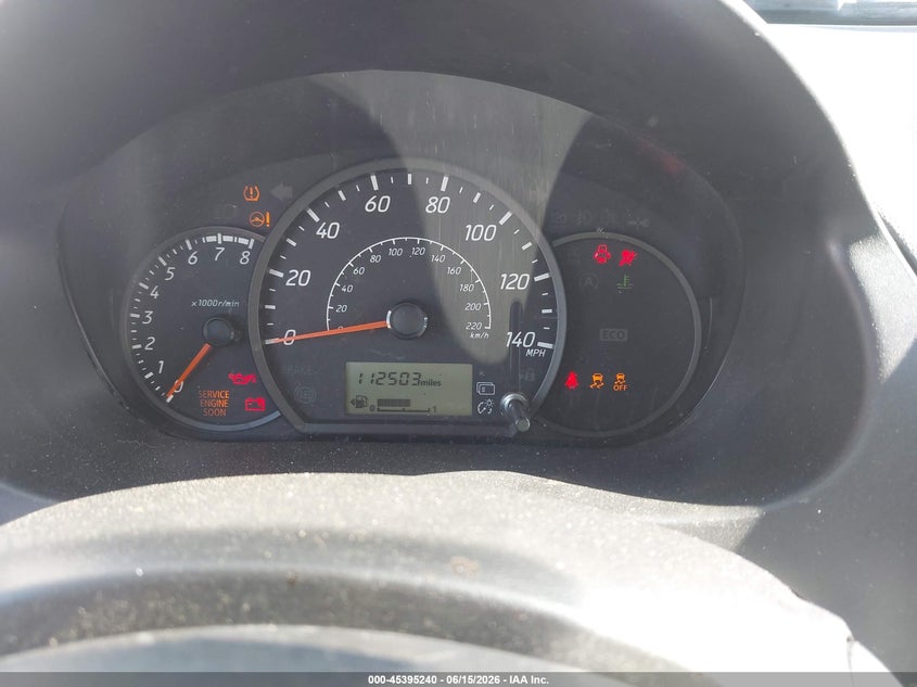 2017 Mitsubishi Mirage VIN ML32A3HJ7HH015793 IAAI salvage auction — FRONT END, Salvage (Tennessee), sold $25 on 2026-07-16 (photo 7)