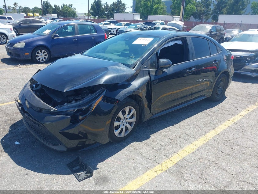 2022 Toyota Corolla VIN 5YFEPMAE0NP379579 IAAI salvage auction — FRONT END, Salvage Title, sold $3,350 on 2026-07-20 (photo 2)