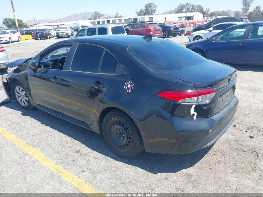 2022 Toyota Corolla VIN 5YFEPMAE0NP379579 IAAI salvage auction — FRONT END, Salvage Title, sold $3,350 on 2026-07-20 (photo 3)
