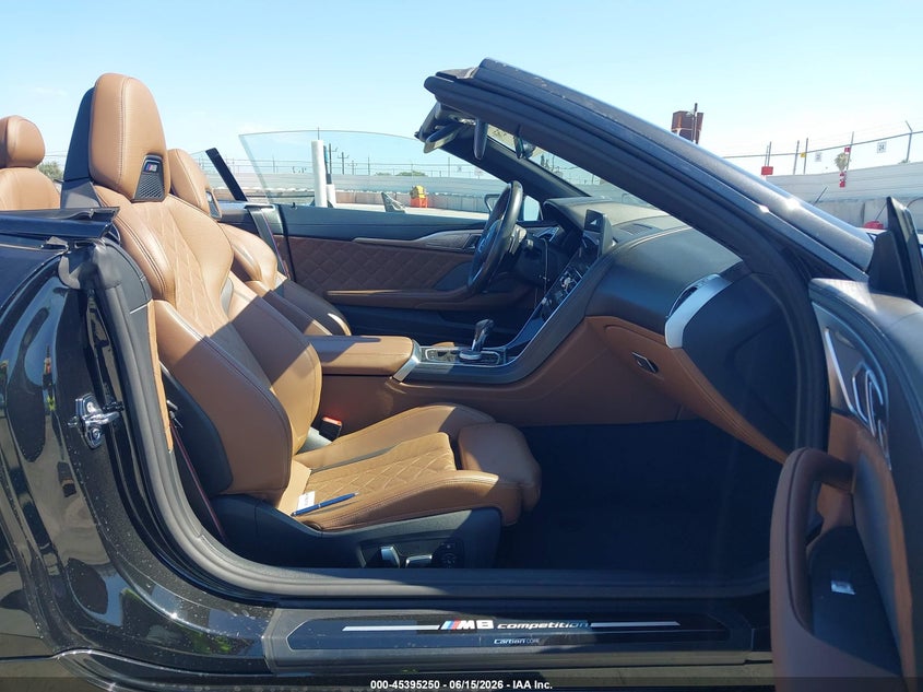 2023 BMW M8 VIN WBSDZ0C00PCL36476 IAAI salvage auction — FRONT & REAR, Salvage (California), sold $17,850 on 2026-07-29 (photo 5)
