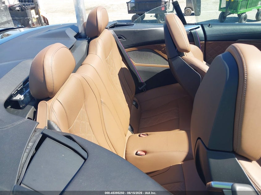 2023 BMW M8 VIN WBSDZ0C00PCL36476 IAAI salvage auction — FRONT & REAR, Salvage (California), sold $17,850 on 2026-07-29 (photo 8)