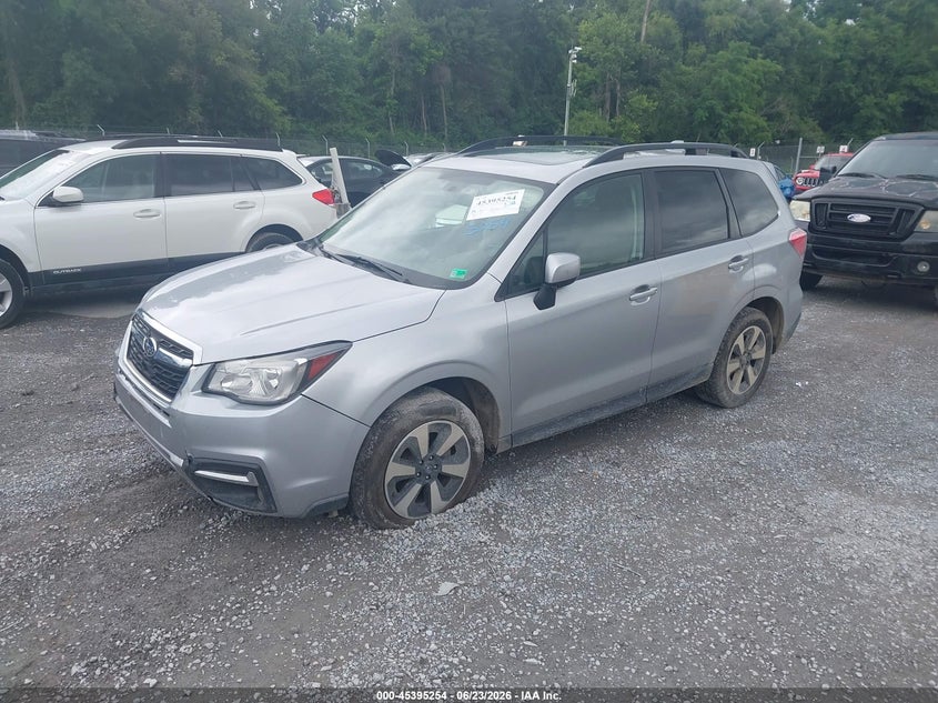 2018 Subaru Forester VIN JF2SJAGC8JH607537 IAAI salvage auction — LEFT SIDE, Salvage (Virginia), sold $50 on 2026-07-28 (photo 2)