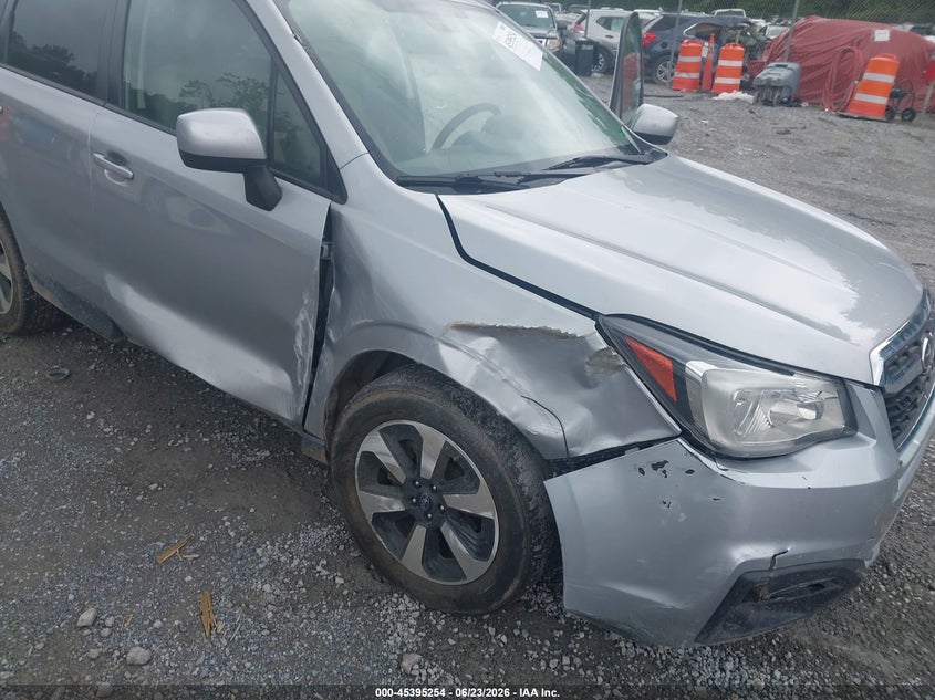 2018 Subaru Forester VIN JF2SJAGC8JH607537 IAAI salvage auction — LEFT SIDE, Salvage (Virginia), sold $50 on 2026-07-28 (photo 6)