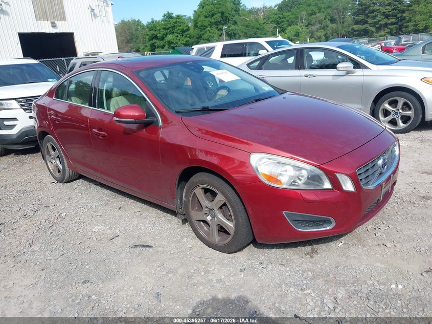 2013 Volvo S60 VIN YV1612FS6D2186028 IAAI salvage auction — ELECTRICAL, Mv-907A (New York), sold $25 on 2026-07-28 (photo 1)