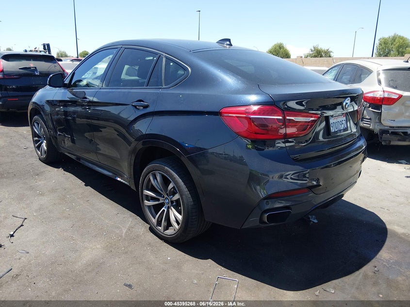 2016 BMW X6 VIN 5UXKU0C57G0F92884 IAAI salvage auction — SIDE, Salvage Title, sold $7,800 on 2026-07-17 (photo 3)