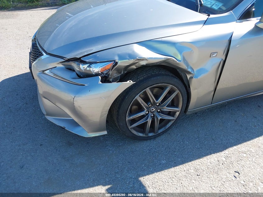 2016 Lexus Is VIN JTHCM1D23G5010973 IAAI salvage auction — LEFT FRONT, Mv-907A (New York), sold $6,700 on 2026-07-07 (photo 6)