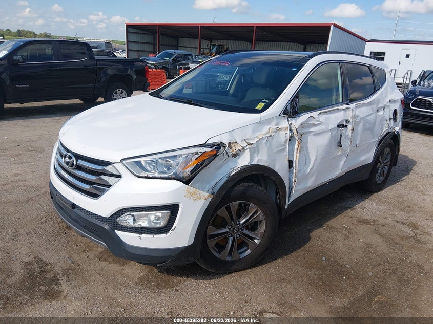 2014 Hyundai Santa fe VIN 5XYZUDLBXEG228749 IAAI salvage auction — NORMAL WEAR, Salvage (Idaho), sold $425 on 2026-07-30 (photo 2)