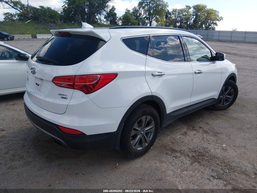 2014 Hyundai Santa fe VIN 5XYZUDLBXEG228749 IAAI salvage auction — NORMAL WEAR, Salvage (Idaho), sold $425 on 2026-07-30 (photo 4)