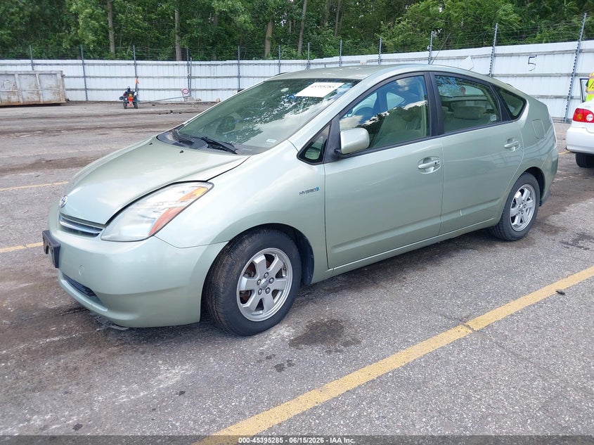 2008 Toyota Prius VIN JTDKB20U687733738 IAAI salvage auction — NORMAL WEAR, Previous Salvage (Michigan), sold $425 on 2026-07-13 (photo 2)
