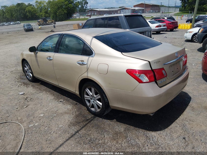 2008 Lexus Es 350 VIN JTHBJ46G682169410 IAAI salvage auction — NORMAL WEAR, Clear (Tennessee), sold $375 on 2026-07-23 (photo 3)