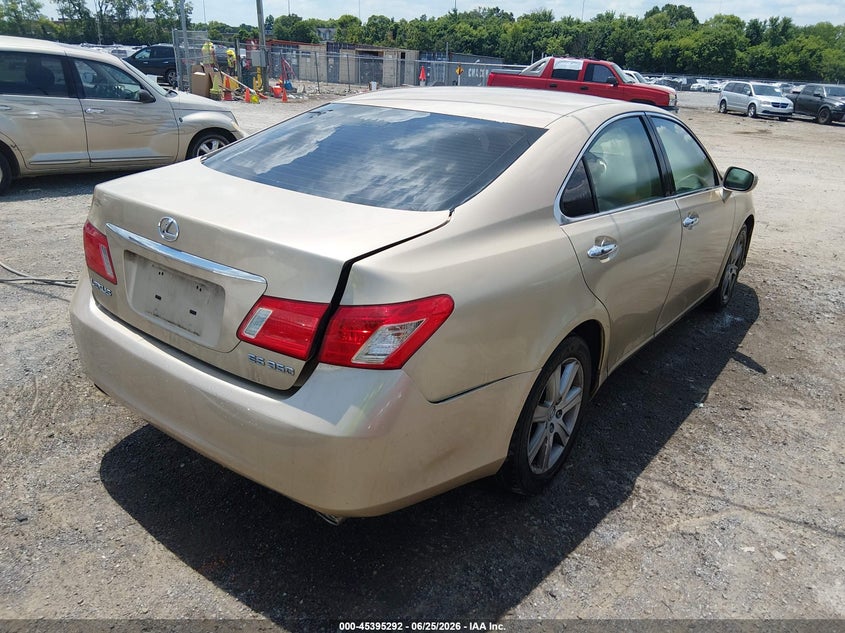 2008 Lexus Es 350 VIN JTHBJ46G682169410 IAAI salvage auction — NORMAL WEAR, Clear (Tennessee), sold $375 on 2026-07-23 (photo 4)