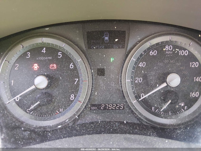 2008 Lexus Es 350 VIN JTHBJ46G682169410 IAAI salvage auction — NORMAL WEAR, Clear (Tennessee), sold $375 on 2026-07-23 (photo 7)