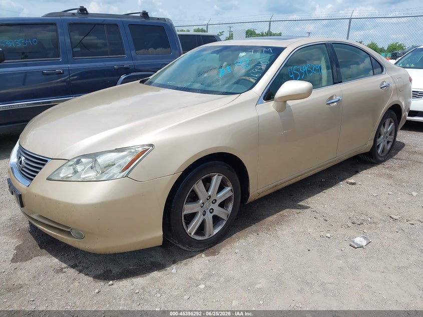 2008 Lexus Es 350 VIN JTHBJ46G682169410 IAAI salvage auction — NORMAL WEAR, Clear (Tennessee), sold $375 on 2026-07-23 (photo 2)
