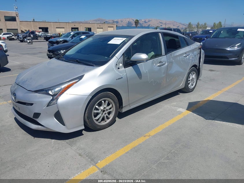 2017 Toyota Prius VIN JTDKBRFU6H3574792 IAAI salvage auction — SIDE, Salvage (California), sold $3,950 on 2026-07-06 (photo 2)