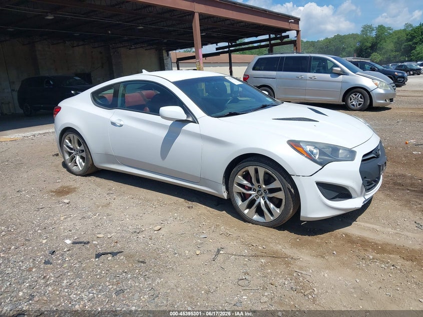 2013 Hyundai Genesis VIN KMHHT6KD8DU112178 IAAI salvage auction — FRONT END, Mv-907A (New York), sold $500 on 2026-07-07 (photo 1)