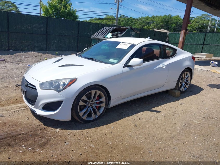 2013 Hyundai Genesis VIN KMHHT6KD8DU112178 IAAI salvage auction — FRONT END, Mv-907A (New York), sold $500 on 2026-07-07 (photo 2)