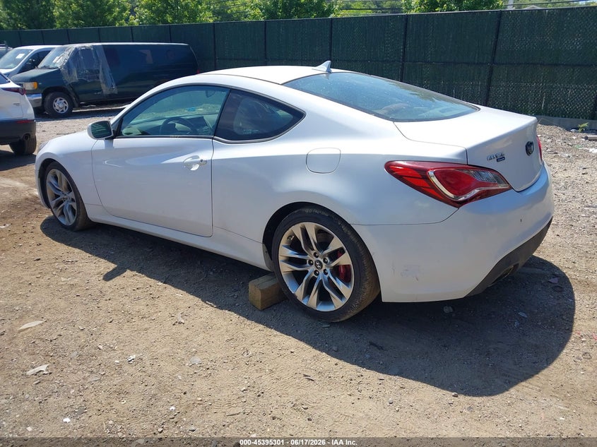 2013 Hyundai Genesis VIN KMHHT6KD8DU112178 IAAI salvage auction — FRONT END, Mv-907A (New York), sold $500 on 2026-07-07 (photo 3)