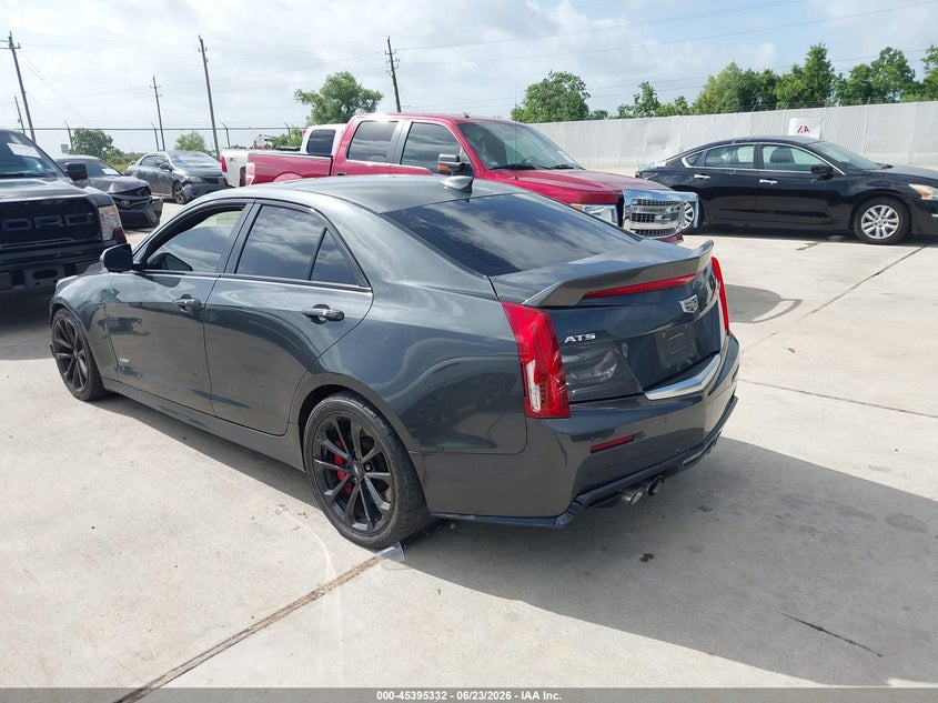 2017 Cadillac Ats-v VIN 1G6AN5SY8H0159059 IAAI salvage auction — FRONT END, Original (Texas), sold $7,875 on 2026-08-26 (photo 3)