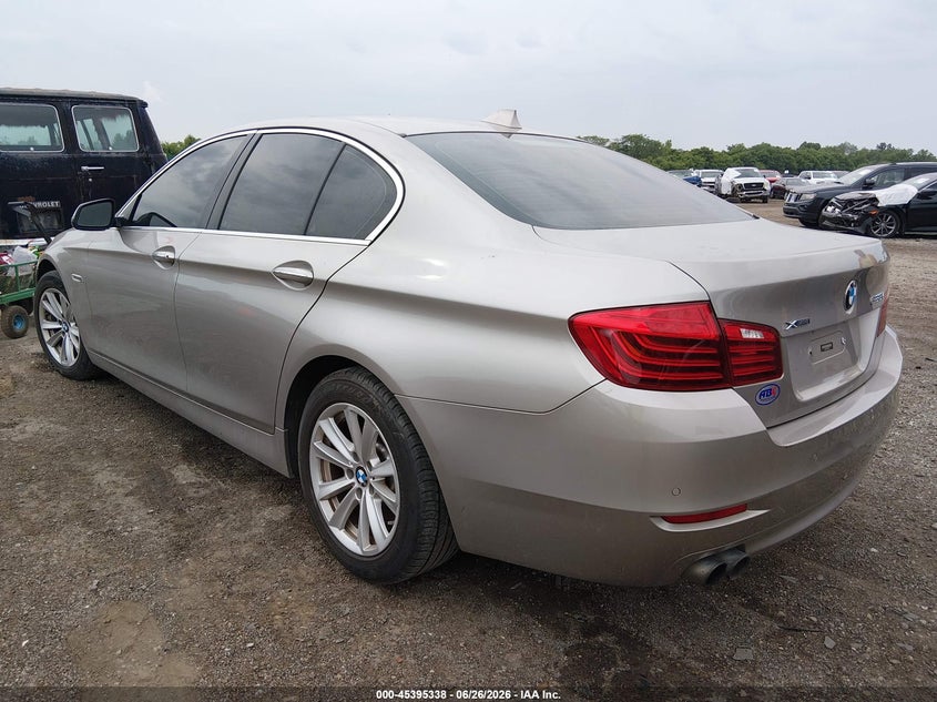 2014 BMW 5er VIN WBA5A7C57ED615614 IAAI salvage auction — NORMAL WEAR, Original (Ohio), sold $700 on 2026-08-01 (photo 3)