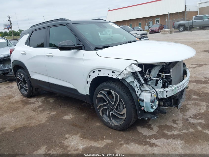 2024 Chevrolet Trailblazer VIN KL79MUSL6RB139445 IAAI salvage auction — FRONT END, Clear (Oklahoma), sold $10,000 on 2026-09-08 (photo 1)
