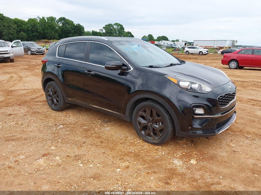 2020 Kia Sportage VIN KNDP63AC8L7764634 IAAI salvage auction — HAIL, Clear (Missouri), sold $850 on 2026-07-27 (photo 1)