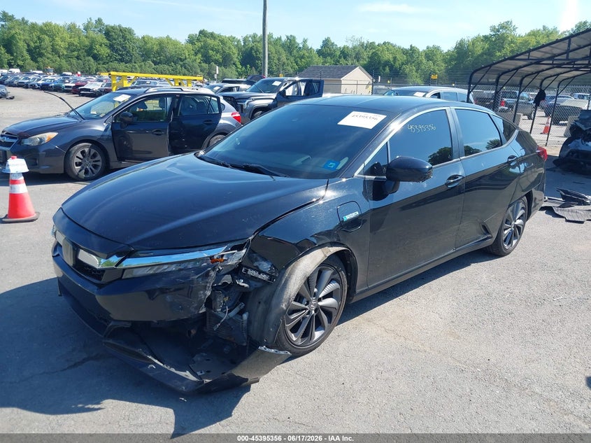 2018 Honda Clarity VIN JHMZC5F33JC002482 IAAI salvage auction — LEFT FRONT, Salvage Title, sold $2,650 on 2026-07-23 (photo 2)