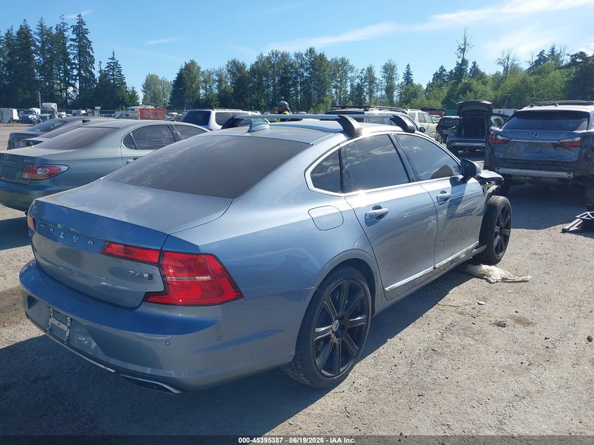 2017 Volvo S90 VIN YV1A22ML6H1001510 IAAI salvage auction — FRONT END, Salvage Title, sold $25 on 2026-07-29 (photo 4)